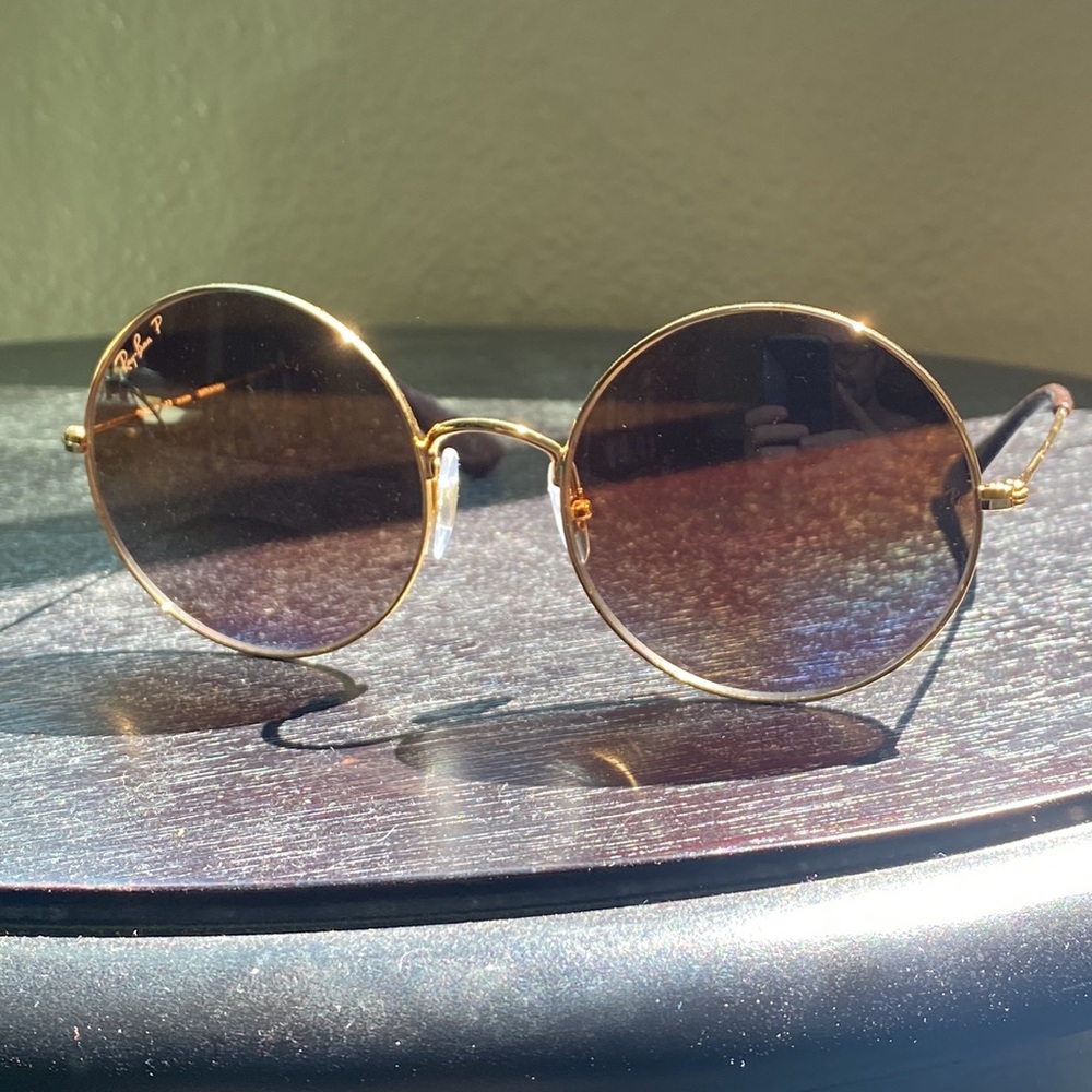 Ray-Ban Ja-Jo RB3592 GreyGradient Brown Polarized Sunglasses.W/Proof of Purchase